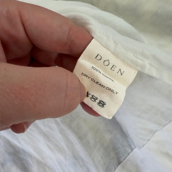 Doen Dress Womens XS Sarria White Puff Sleeve - Picture 5 of 10